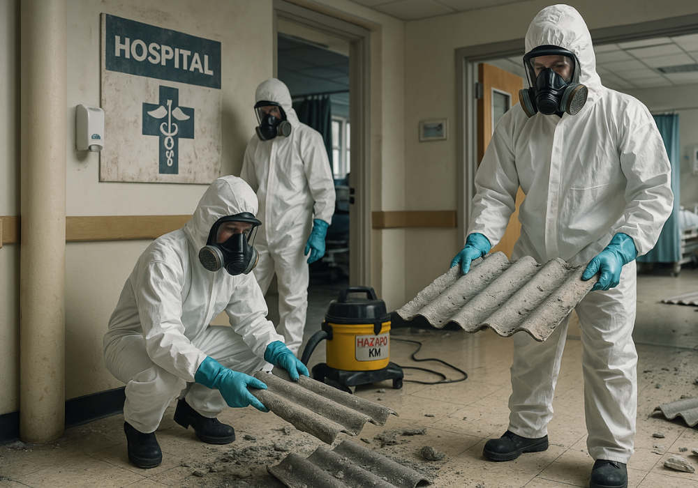 Amianto en centros médicos