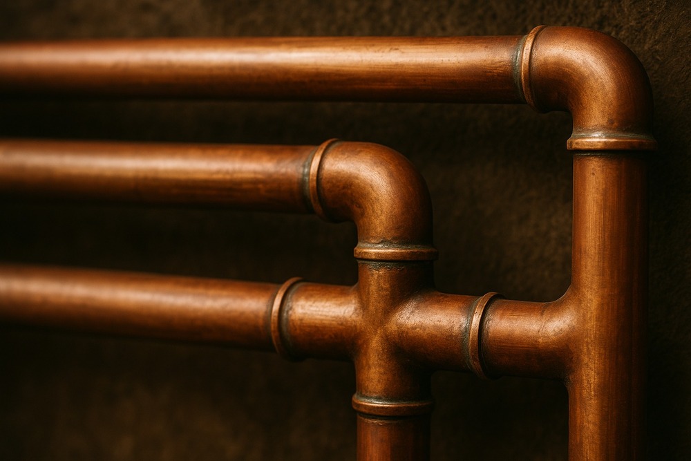 tuberías de cobre ejemplo