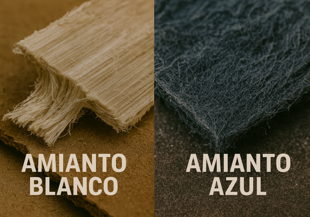 amianto blanco vs azul